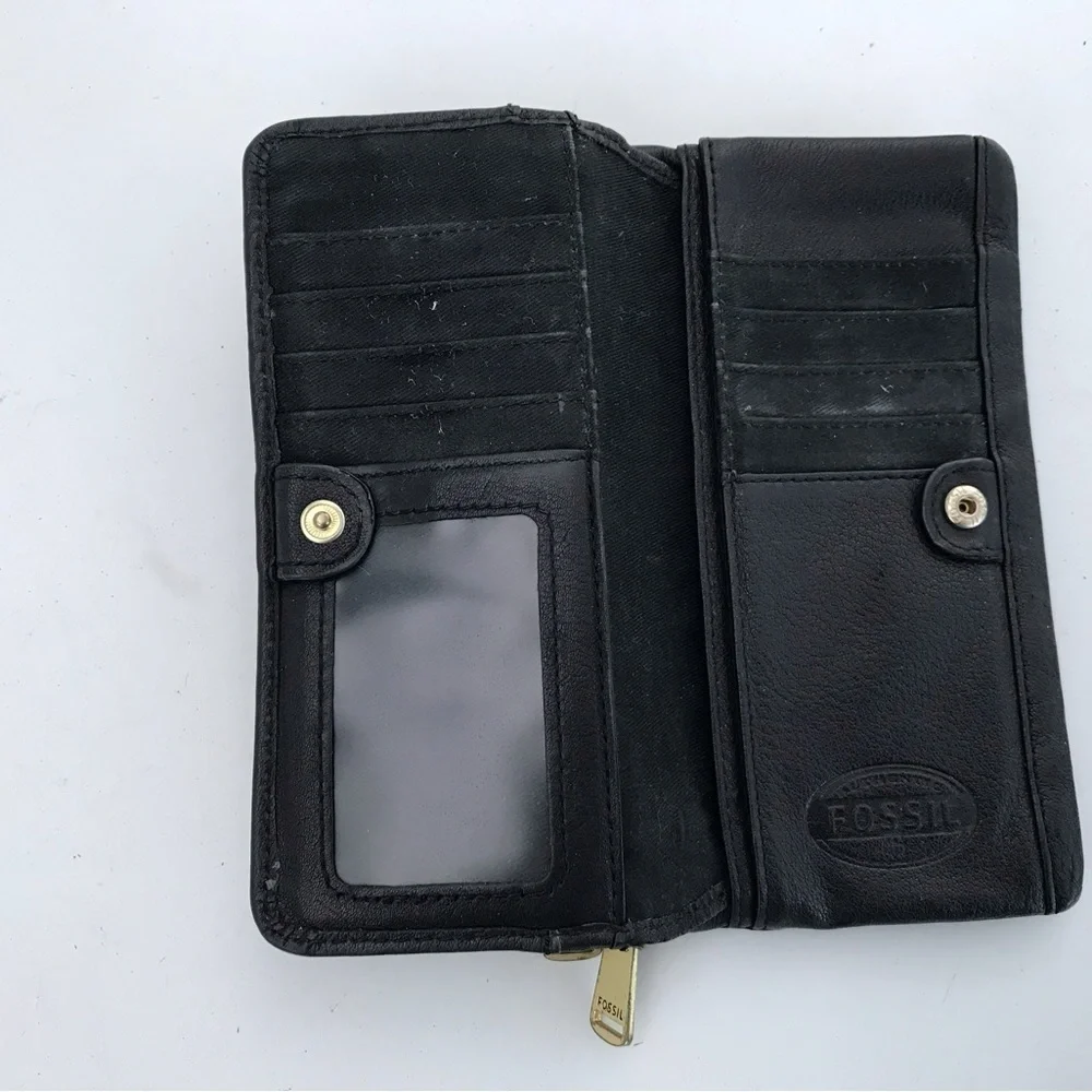 Retro Fossil fold over Wallet
